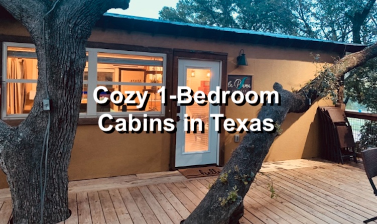 Romantic 1-Bedroom Cabins in Texas